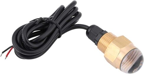 مركبة بحرية 12 فولت نحاس زجاجي أزرق LED مصباح تحت الماء استنزاف Plug1/2 NPT ملحقات اليخوت in Kuwait