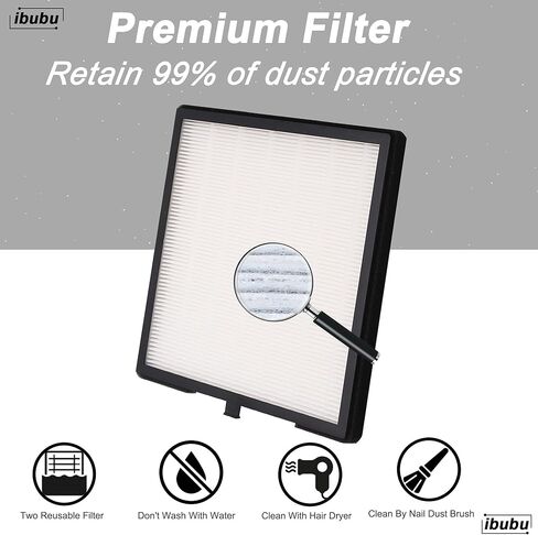 Nail Dust Collector Replacement Filters,1 Pack Nail Tech Dust Collector Filter Square for Electric Nail Dust Collector Machine Manicure Store in Saudi Arabia