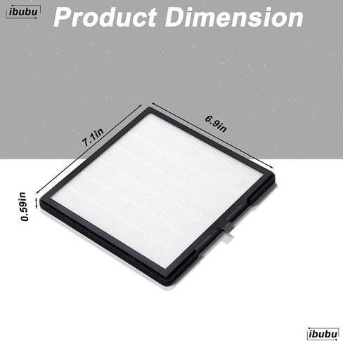 Nail Dust Collector Replacement Filters,1 Pack Nail Tech Dust Collector Filter Square for Electric Nail Dust Collector Machine Manicure Store in Saudi Arabia