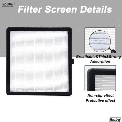 Nail Dust Collector Replacement Filters,1 Pack Nail Tech Dust Collector Filter Square for Electric Nail Dust Collector Machine Manicure Store in Saudi Arabia