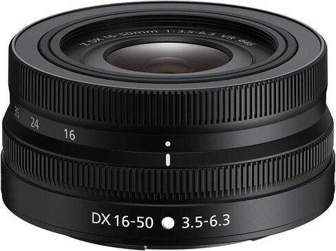كاميرا Nikon Z30 بدون مرآة مع عدسة Nikon NIKKOR Z DX مقاس 16-50 مم f/3.5-6.3 VR + ذاكرة 64 جيجابايت + ضوء LED + حقيبة كاميرا + حامل ثلاثي القوائم + المزيد (حزمة 24 قطعة) (متجددة) in Saudi Arabia