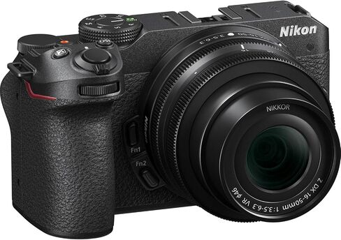 كاميرا Nikon Z30 بدون مرآة مع عدسة Nikon NIKKOR Z DX مقاس 16-50 مم f/3.5-6.3 VR + ذاكرة 64 جيجابايت + ضوء LED + حقيبة كاميرا + حامل ثلاثي القوائم + المزيد (حزمة 24 قطعة) (متجددة) in Saudi Arabia