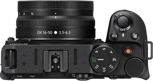 كاميرا Nikon Z30 بدون مرآة مع عدسة Nikon NIKKOR Z DX مقاس 16-50 مم f/3.5-6.3 VR + ذاكرة 64 جيجابايت + ضوء LED + حقيبة كاميرا + حامل ثلاثي القوائم + المزيد (حزمة 24 قطعة) (متجددة) in Saudi Arabia