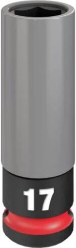 Milwaukee Electric - Shockwave Impact Duty. 1/2 Drive 17MM Metric Lug N in Saudi Arabia