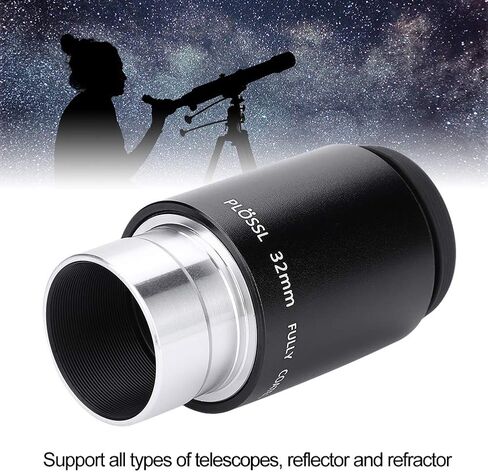 Premium 32mm Plossl Astronomy Telescope Eyepiece Crystal Clear Lens with 1.25 Filter Thread for Celestial Exploration in Saudi Arabia