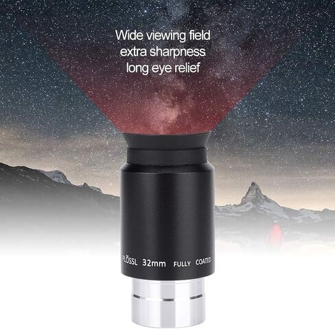 Premium 32mm Plossl Astronomy Telescope Eyepiece Crystal Clear Lens with 1.25 Filter Thread for Celestial Exploration in Saudi Arabia