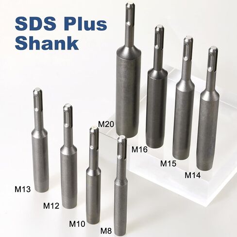 Generic Plus SDS الأرضي قضيب سائق 23/64 "لـ 3/8" قضبان الأرض سائق محول بت لأداة ثقب المطرقة الدوارة 5.7 "طويل in Saudi Arabia
