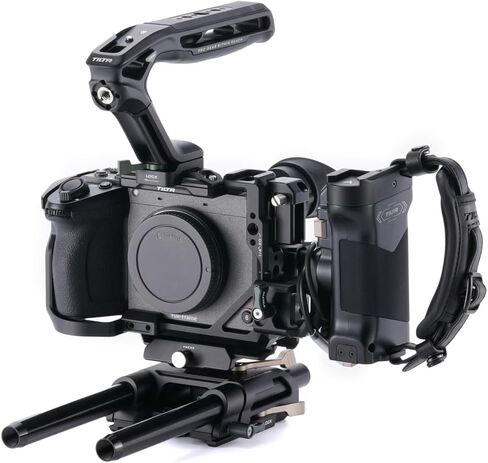 Tilta Full Camera Cage - Compatible with Sony FX2 - Black | Includes HDMI Cable Clamp, USB-C & Multi Cable Clamp, Slotted & Allen Key | NATO, Cold Shoe, 1/4"-20 & 3/8"-16 Threads in Saudi Arabia