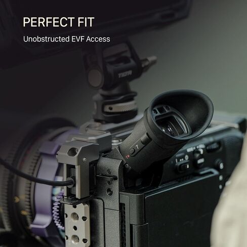 Tilta Full Camera Cage - Compatible with Sony FX2 - Black | Includes HDMI Cable Clamp, USB-C & Multi Cable Clamp, Slotted & Allen Key | NATO, Cold Shoe, 1/4"-20 & 3/8"-16 Threads in Saudi Arabia