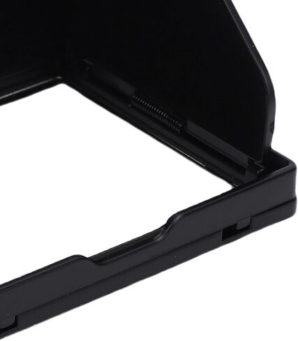 غطاء شاشة LCD مقاس 3.2 بوصة من GOWENIC، غطاء شاشة كاميرا قابل للطي مع مادة متدفقة، كتل الوهج تقلل من الانعكاسات in Kuwait