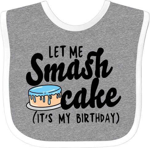 إنكتاستيك Let Me Smash Cake مريلة عيد ميلادي للأطفال in Kuwait