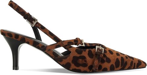 MICIFA Slingback Kitten Heels for Women Pointed Toe Stiletto Heels Slip On Pumps with Buckled Straps Dress Work Pumps Shoes in Saudi Arabia