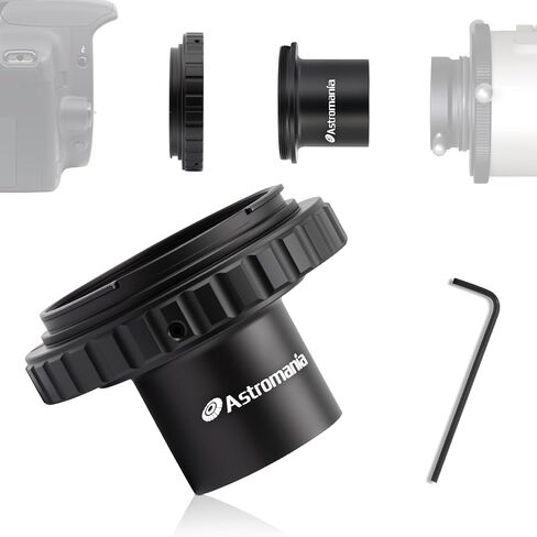 Astromania 1.25" T-Adapter - Bundle with - T-Ring Adapter for Canon EOS/DSLR/SLR in Saudi Arabia
