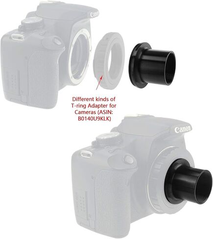 Astromania 1.25" T-Adapter - Bundle with - T-Ring Adapter for Canon EOS/DSLR/SLR in Saudi Arabia
