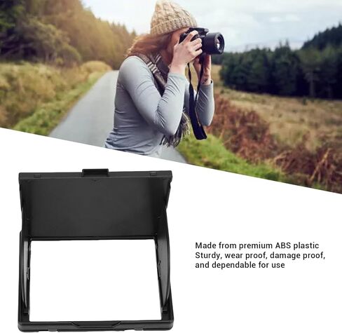 غطاء شاشة LCD 3 بوصة من Zopsc لسلسلة A7 A7III A7S A9، مظلة شمسية للكاميرا قابلة للطي، واقي شاشة مضاد للتوهج لـ A7M2 A7R2 A7M3 in Saudi Arabia