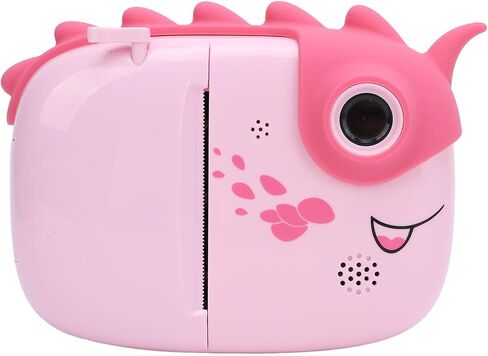 Instant Print Camera 3 Inch Front Rear Dual Lens 1080P 48MP Digital Camera Kids Camera (Roseate) in Saudi Arabia