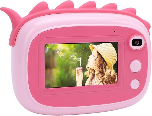 Instant Print Camera 3 Inch Front Rear Dual Lens 1080P 48MP Digital Camera Kids Camera (Roseate) in Saudi Arabia