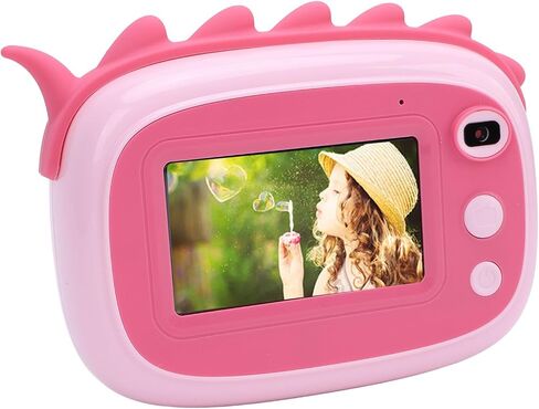 Instant Print Camera 3 Inch Front Rear Dual Lens 1080P 48MP Digital Camera Kids Camera (Roseate) in Saudi Arabia