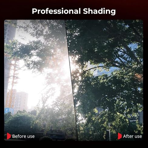SMALLRIG X Half Lens Hood Sun Shade for Fujifilm, Shading Hood, Compatible with UV/VND Filters, Made of Aluminum Alloy, Anti-Scratch Protective Cover, Anti-Glare - 5215 in Saudi Arabia