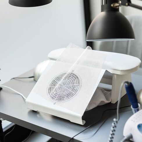 1200 Sheets Nail Dust Collector Filter Paper, Disposable Dust Collector Sheet for Nails Tech Filter Sheet for Nail Vacuum Cleaner Supplies Nails Salon Accessories in Kuwait