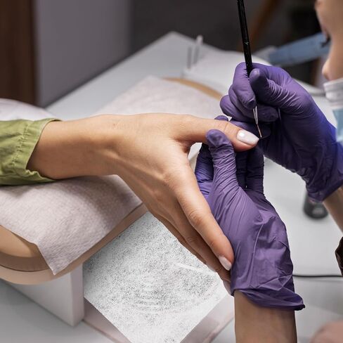 1200 Sheets Nail Dust Collector Filter Paper, Disposable Dust Collector Sheet for Nails Tech Filter Sheet for Nail Vacuum Cleaner Supplies Nails Salon Accessories in Kuwait