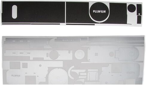 ل FUJIFILM X نصف كاميرا الجسم طبقة رقيقة واقية ملصق واقي 3M فيلم الجسم X نصف حامي الجلد المضادة للخدش (فضي) in Saudi Arabia