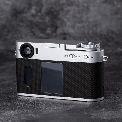 ل FUJIFILM X نصف كاميرا الجسم طبقة رقيقة واقية ملصق واقي 3M فيلم الجسم X نصف حامي الجلد المضادة للخدش (فضي) in Saudi Arabia