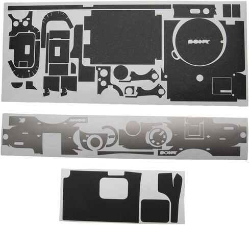 for SONY Alpha 7C II Camera Skin Anti-Scratch A7C2 Protective Sticker Cover 3M Film Body Protector (Titanium + Matte Black) in Saudi Arabia