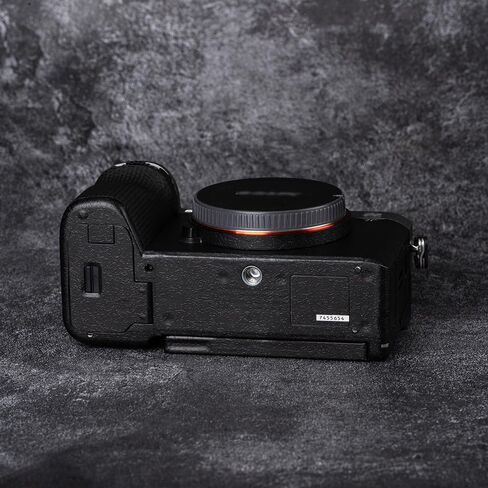 for SONY Alpha 7C II Camera Skin Anti-Scratch A7C2 Protective Sticker Cover 3M Film Body Protector (Titanium + Matte Black) in Saudi Arabia