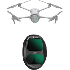 فلتر Black Mist 1/4 لـ DJI Mavic 4 Pro، فلتر نشر سينمائي ينعم الضوء وعيوب البشرة، ويخلق هالة حالمة للقطات جوية تشبه الفيلم in Kuwait