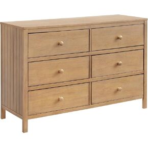 Soho Baby Everlee 6 Drawer Dresser, Honey Wood in Saudi Arabia