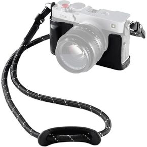 طقم حافظة جلدية SMALLRIG X-E5 لهاتف FUJIFILM X-E5، حافظة كلاسيكية نصف الجسم مع حزام كتف، مادة جلدية أصلية (بني) - 5449 in Kuwait