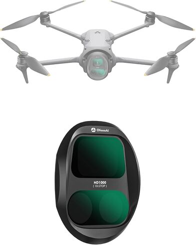 فلتر Black Mist 1/4 لـ DJI Mavic 4 Pro، فلتر نشر سينمائي ينعم الضوء وعيوب البشرة، ويخلق هالة حالمة للقطات جوية تشبه الفيلم in Kuwait