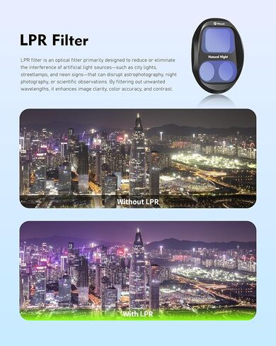 فلتر Black Mist 1/4 لـ DJI Mavic 4 Pro، فلتر نشر سينمائي ينعم الضوء وعيوب البشرة، ويخلق هالة حالمة للقطات جوية تشبه الفيلم in Kuwait
