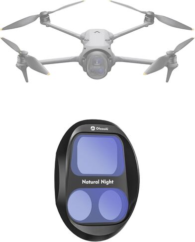 فلتر Black Mist 1/4 لـ DJI Mavic 4 Pro، فلتر نشر سينمائي ينعم الضوء وعيوب البشرة، ويخلق هالة حالمة للقطات جوية تشبه الفيلم in Kuwait