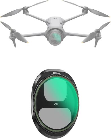 فلتر Black Mist 1/4 لـ DJI Mavic 4 Pro، فلتر نشر سينمائي ينعم الضوء وعيوب البشرة، ويخلق هالة حالمة للقطات جوية تشبه الفيلم in Kuwait