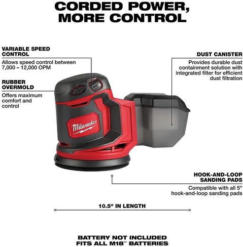 v For Milwaukee M18 Random Orbit Sander (Bare Tool) + TPT Premium cart storekid. in Saudi Arabia