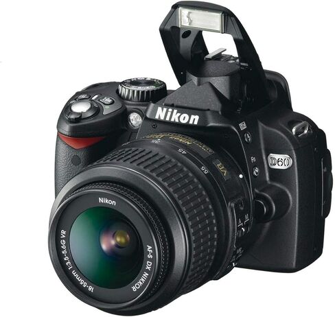 كاميرا Nikon D60 DSLR (الهيكل فقط) (الطراز القديم) (متجددة) in Kuwait