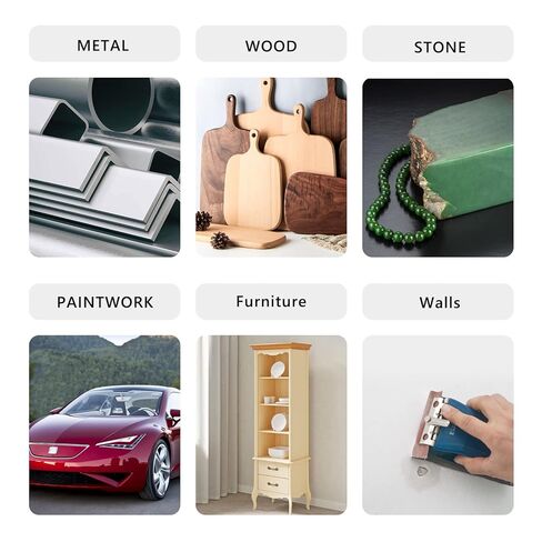 لفة قماش صنفرة مقاس 3 بوصات × 49 قدمًا، لفة ورق جلخ من أكسيد الألومنيوم، ورق صنفرة مستمر لأعمال المعادن، وعمال الخشب، وإصلاح الأثاث، والصنفرة (80 حبيبة) in Kuwait