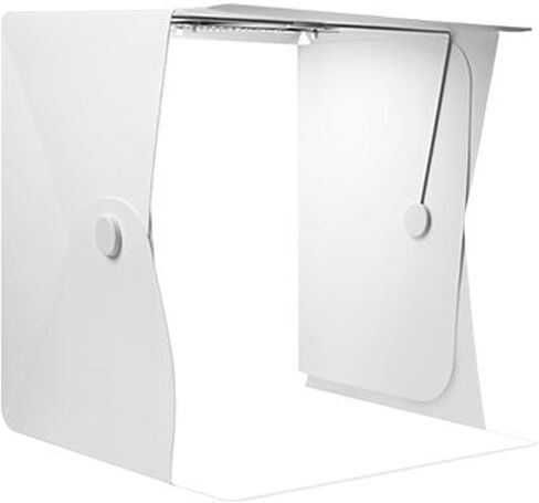 Pliable Transportable Photo Studio Box with Constructed in LED Radiances for Jewelry Food Small Product Photography 30cm 40cm White Background in Saudi Arabia
