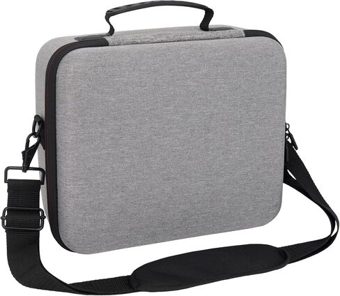 DSLR Camera Case for Canon EOS Rebel T7/T100/R50/R6 Mark II/R7/R8/90D/5D Mark IV, Fits Sony, Nikon DSLRs, Holds Lens & Tripod with Adjustable Dividers, SD Card Storage (Grey, L) in Saudi Arabia