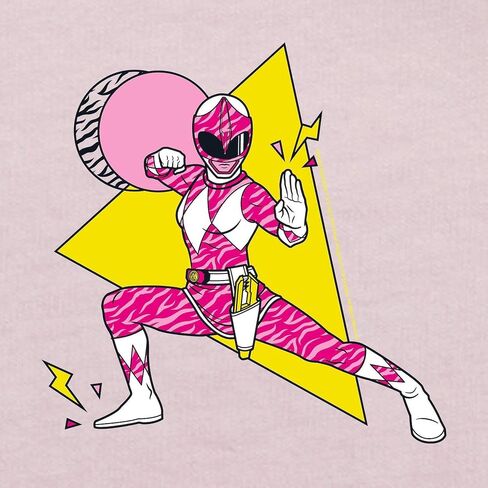 CafePress Power Rangers Pink Ranger Defensiv Toddler T Shirt Cute Toddler Graphic Tee, 100% Cotton in Kuwait