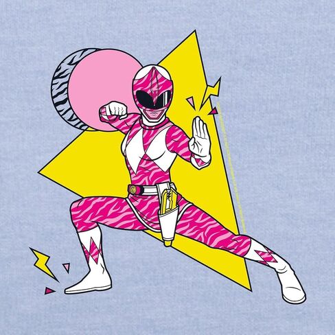 CafePress Power Rangers Pink Ranger Defensiv Toddler T Shirt Cute Toddler Graphic Tee, 100% Cotton in Kuwait