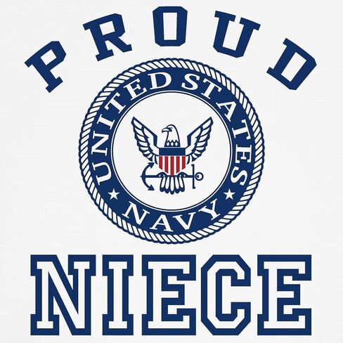 CafePress Proud US Navy Niece Toddler T Shirt Cute Toddler Graphic Tee, 100% Cotton in Saudi Arabia