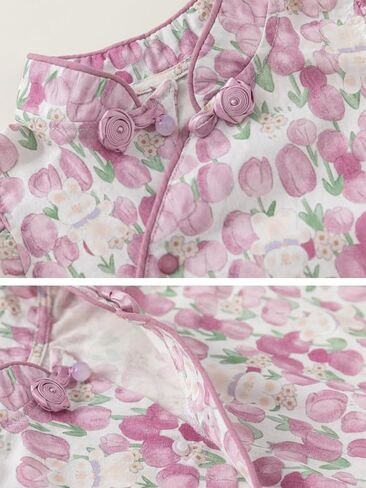 Cheongsam Romper Infant Girls Photo Shoot Clothes Baby Girl Birthday Chinese Style Dress Baby Girl Qipao Outfit in Saudi Arabia