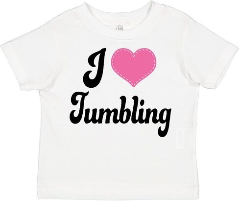 تي شيرت I Love Tumbling للأطفال الصغار من Inktastic in Saudi Arabia
