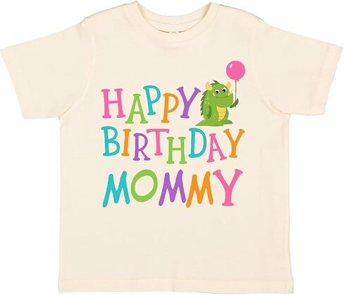 inktastic Happy Birthday Mommy Party Outfit Toddler T-Shirt in Saudi Arabia