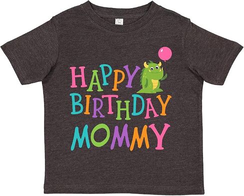 inktastic Happy Birthday Mommy Party Outfit Toddler T-Shirt in Saudi Arabia