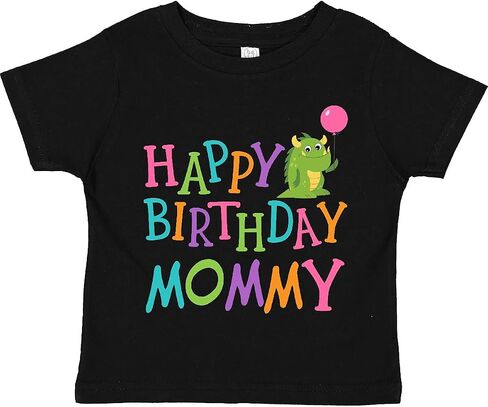 inktastic Happy Birthday Mommy Party Outfit Toddler T-Shirt in Saudi Arabia