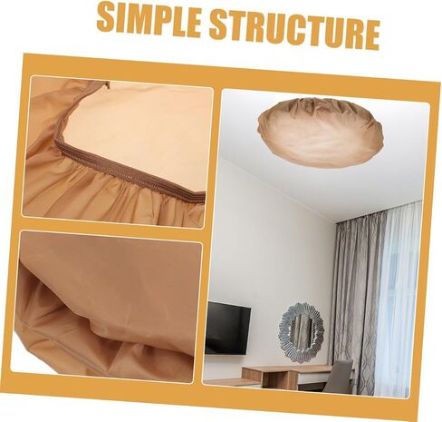 VALICLUD Lamp Shade Diffuser Barrier for Pendant and Ceiling Lamps Eye Protection Shading Tool Lampshade Part for Bedroom Living Study in Saudi Arabia